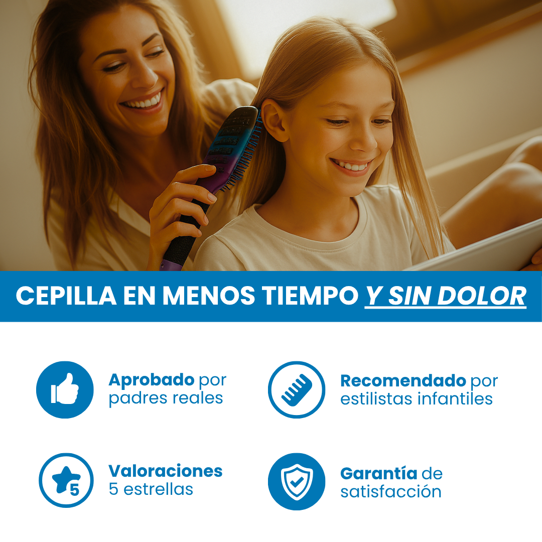 Sovana Popbrush - El peine preferido de los padres...y los niños