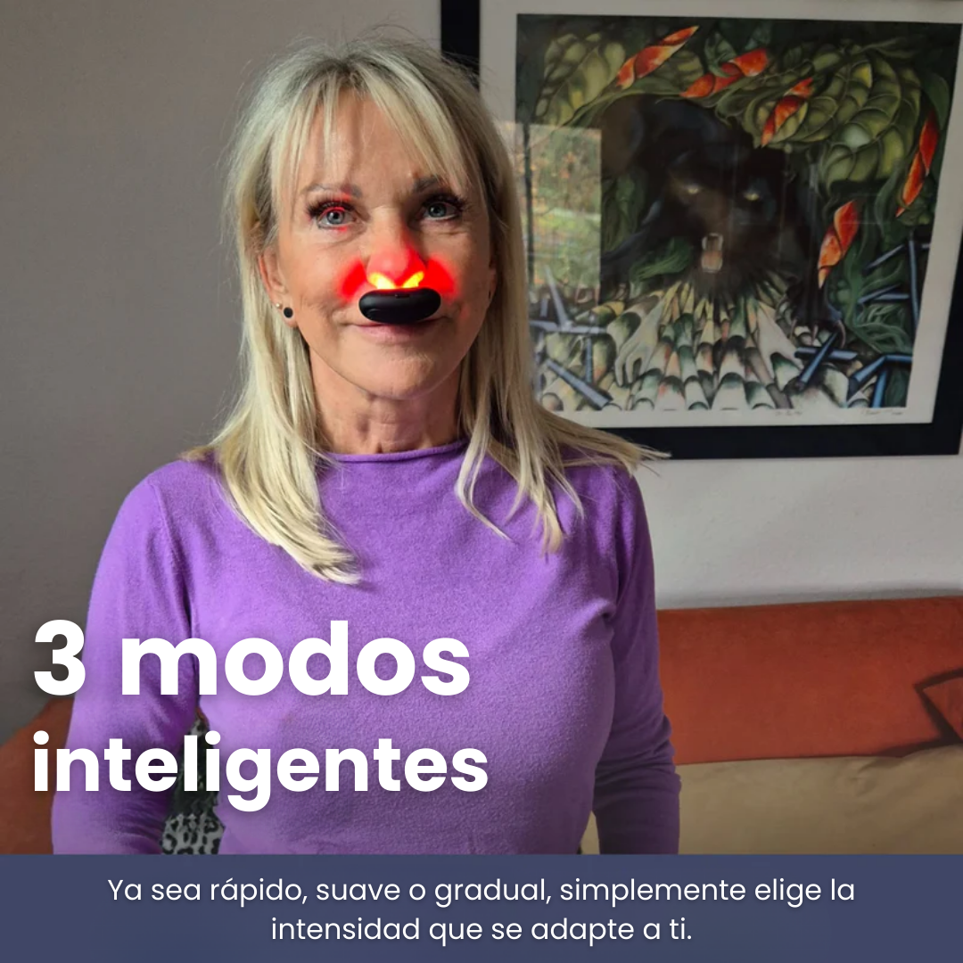 Respirelief - Dispositivo de luz roja para nariz