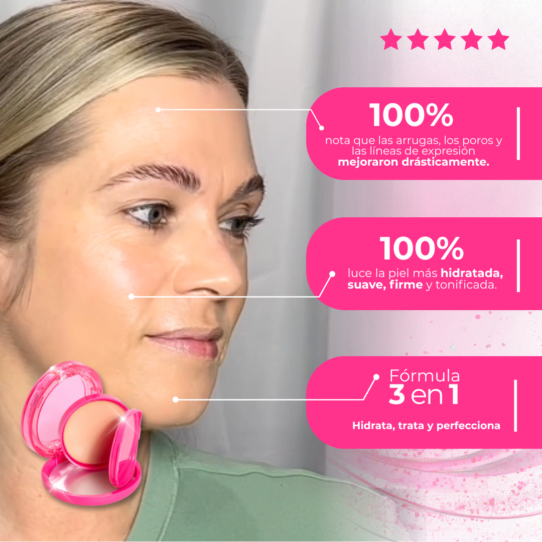 LumiBounce™ - Bálsamo con péptidos que hidrata, difumina y da brillo natural.