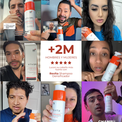 Revita™ - Champú Revitalizador de Densidad Capilar No Invasivo