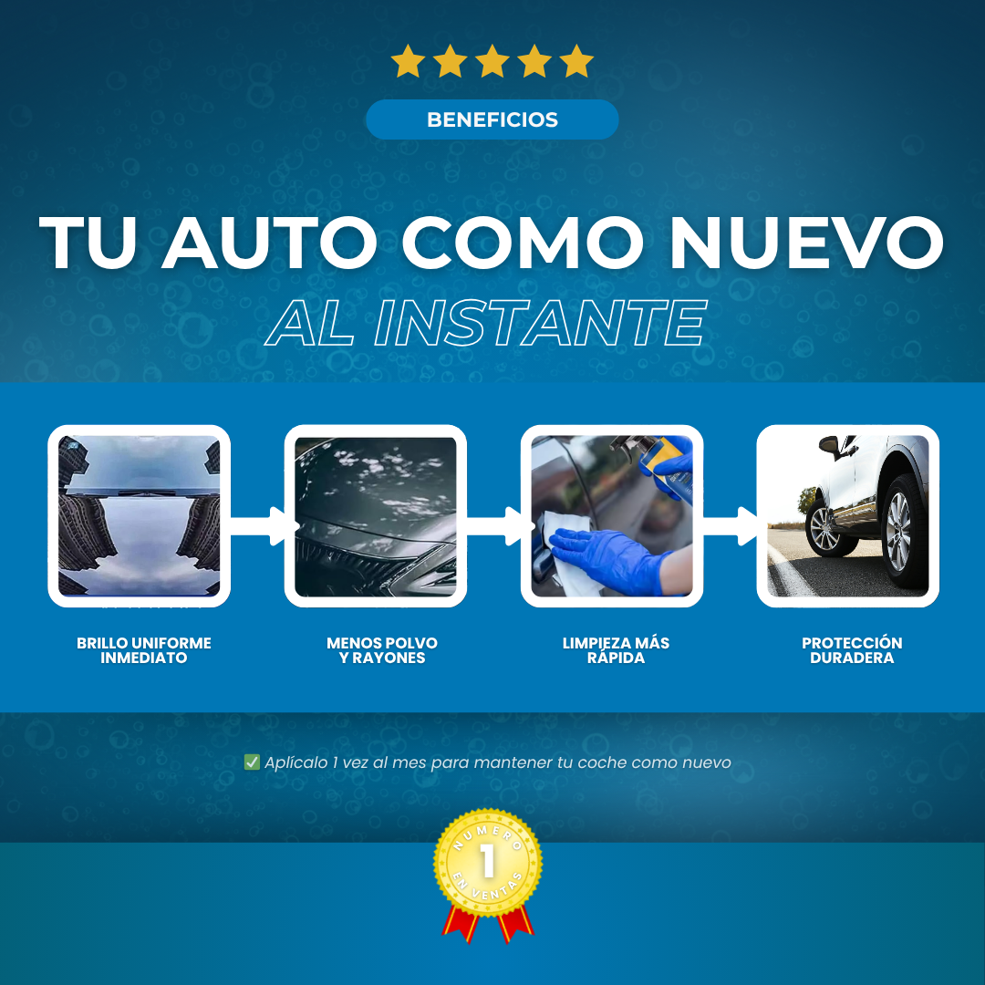 Sovana Car - Spray Anti-Rayones para Presumir de Coche nuevo al momento