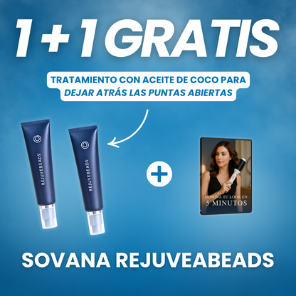 Sovana Rejuveabeads - Tratamiento con aceite de coco para dejar atrás las puntas abiertas