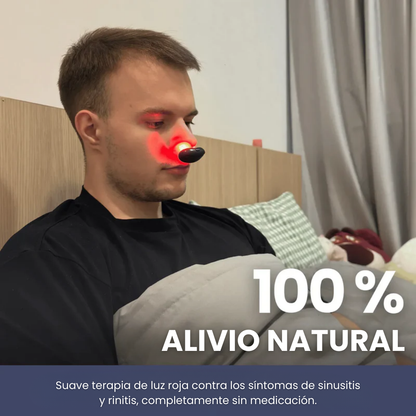 Respirelief - Dispositivo de luz roja para nariz