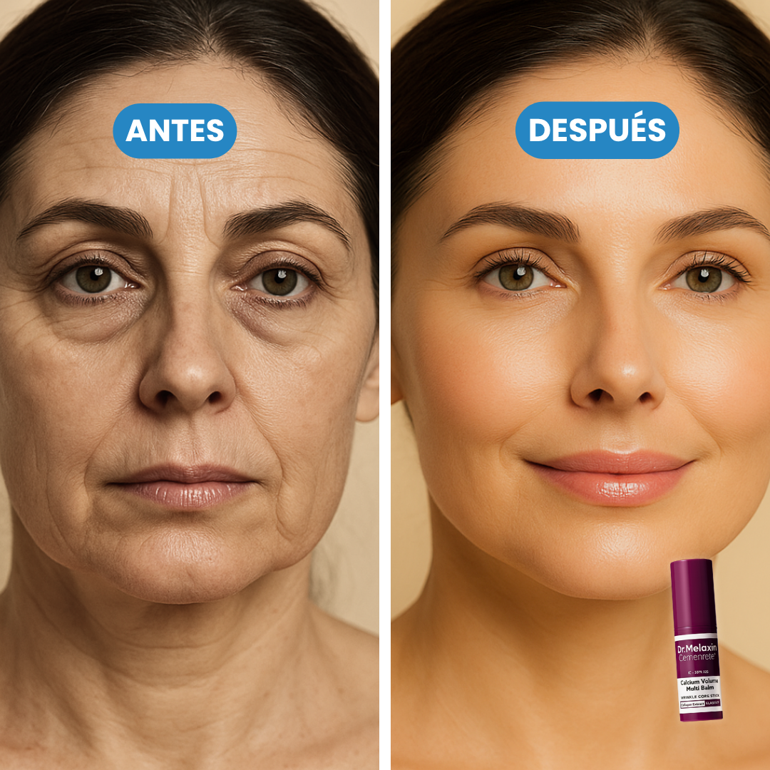 Duo Anti Edad - Barra de calcio antiarrugas + Parches de calcio