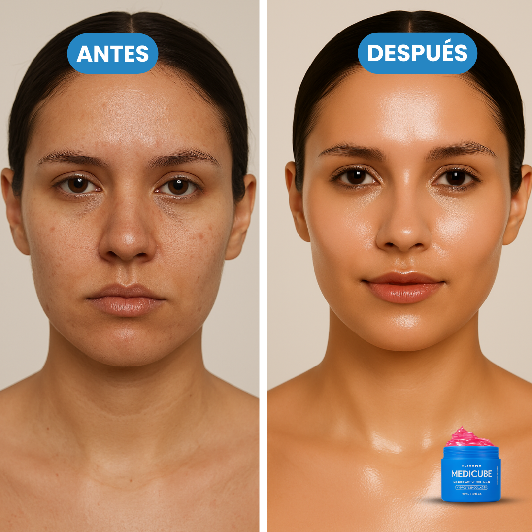 Sovana Medicube - Crema de colágeno para un aspecto brillante y firme las 24 horas
