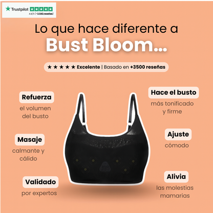 BustBloom™: El Brasier Inteligente que Transforma tu Busto Naturalmente