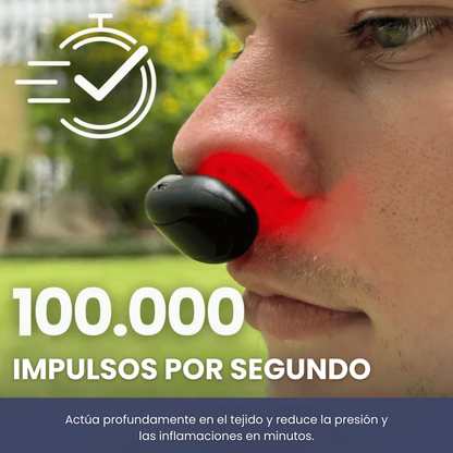 Respirelief - Dispositivo de luz roja para nariz