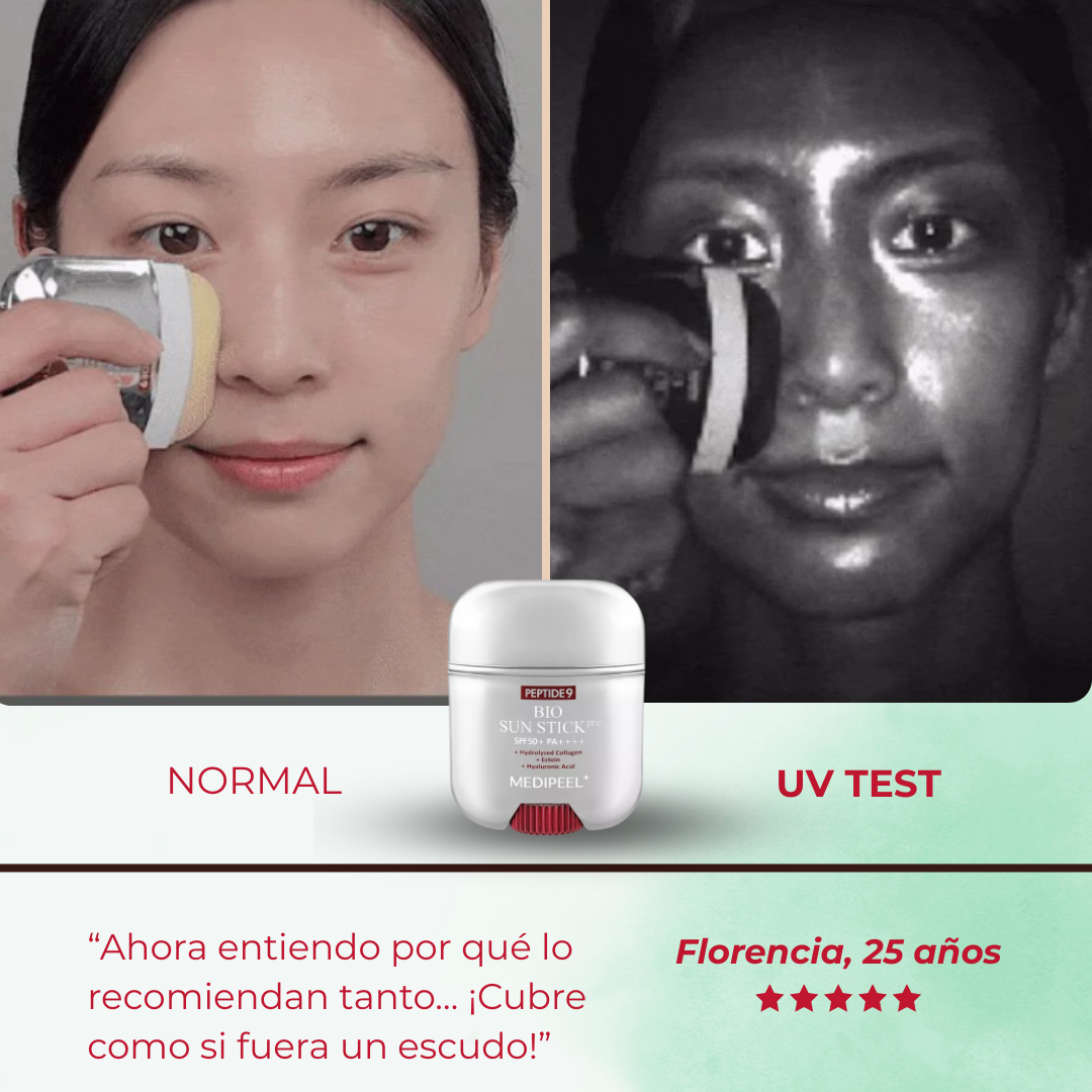 SÓLO HOY 1+1 GRATIS| Bio Sun Stick™ - Protector Solar SPF 50+ con Péptidos