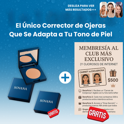 Sovana CC Undereye - Corrector natural para Ojeras.