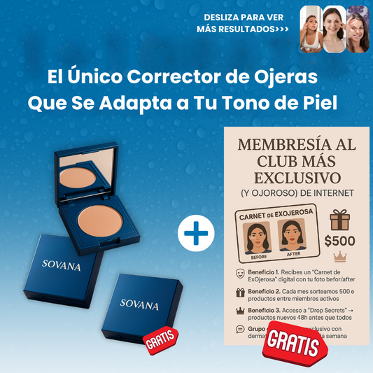 Sovana CC Undereye - Corrector natural para Ojeras.