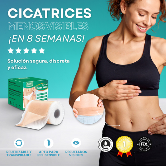 ScarTape - Tiras de silicona para hacer tus verrugas invisibles en segundos