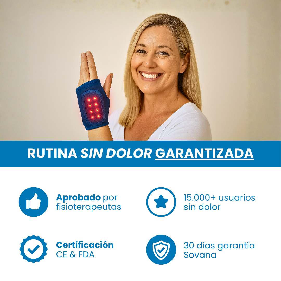 Sovana FlexRelief - Dispositivo de luz roja para mano