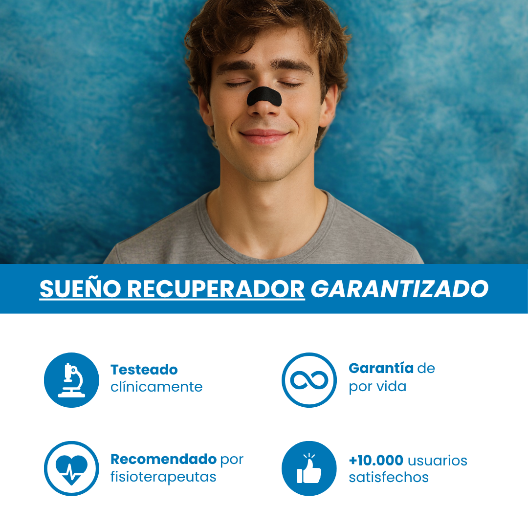 Mog Strips - Parches para nariz y boca para un sueño profundo