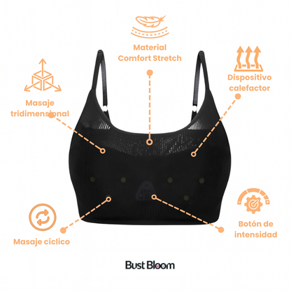 BustBloom™: El Brasier Inteligente que Transforma tu Busto Naturalmente