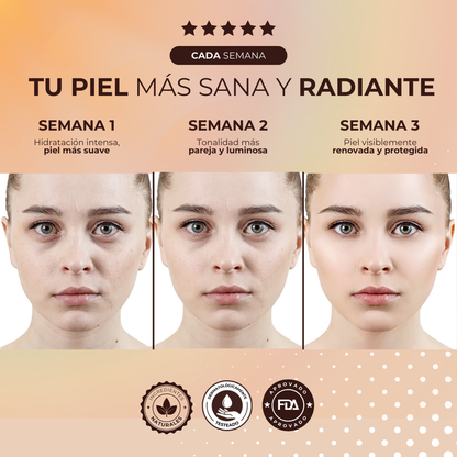 Base GlowFusion™ - Piel luminosa, protegida y unificada en un solo paso