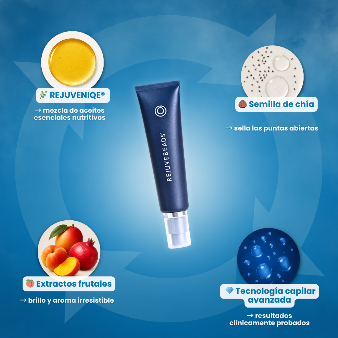 Sovana Rejuveabeads - Tratamiento con aceite de coco para dejar atrás las puntas abiertas