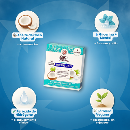 Gurunanda - Tiras blanqueadoras para una sonrisa 10