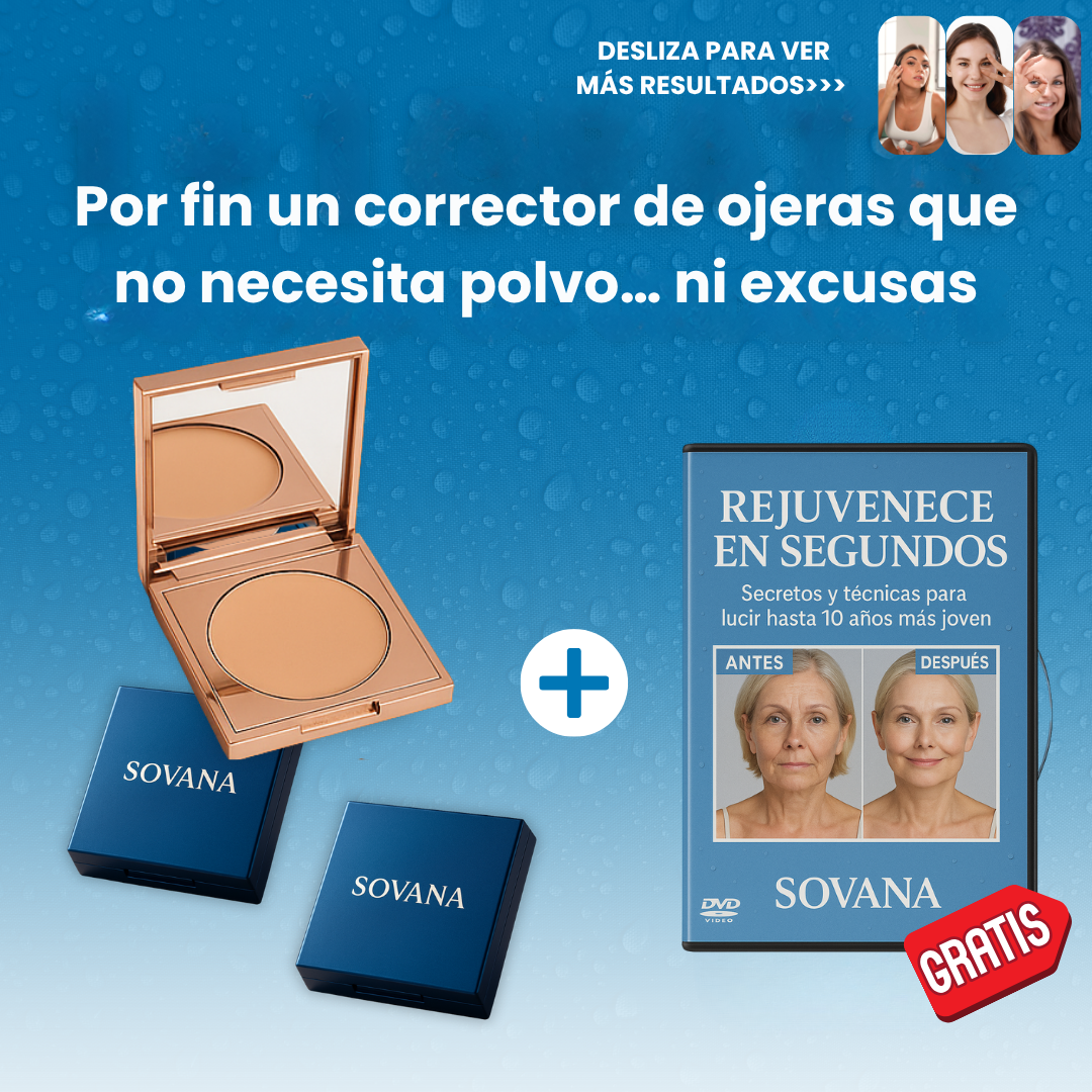 Sovana Tarte™ - El único Corrector de Ojeras con tecnología SkinSync™