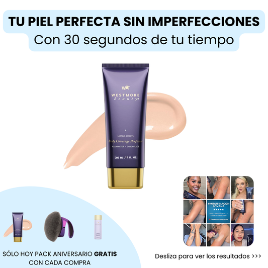 Westmore Beauty™ - El Maquillaje Corporal que Oculta Varices, Manchas y Cicatrices